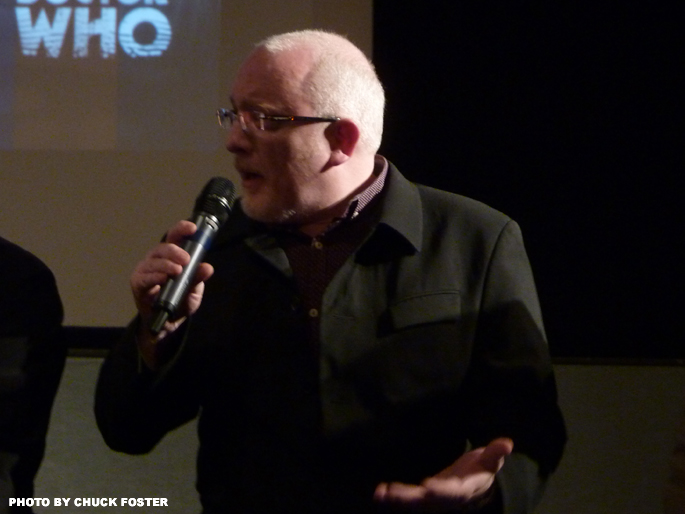 Stuart Humphryes - Babelcolour - on stage at the BFI