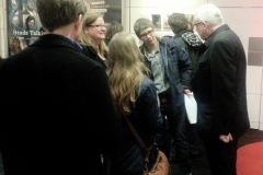 Stuart Humphryes - Babelcolour - meeting fans at the BFI