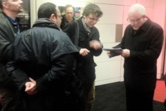 Stuart Humphryes - Babelcolour - signing autographs at the BFI