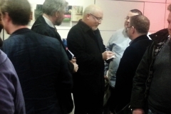 Stuart Humphryes - Babelcolour - signing autographs at the BFI
